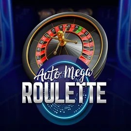 Auto Mega Roulette slot logo by Pragmatic Play at Wolf Casino