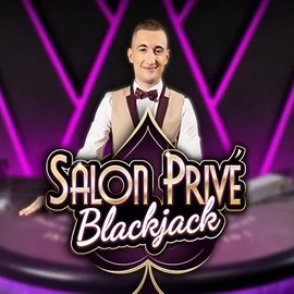 Live Casino logo of Blackjack Salon Privé from Ezugi at Wolf Casino