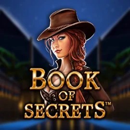 Book of Secrets by SYNOT Games, showcased at wolfscasino.pt – game logo