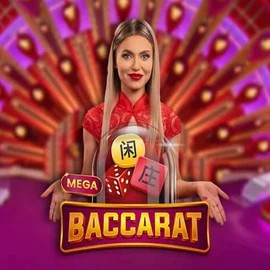 Play the Mega Baccarat slot by Pragmatic Play on Wolf Casino