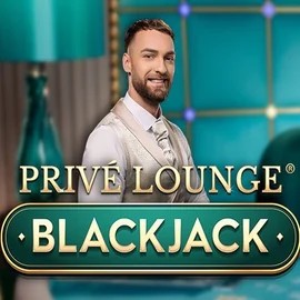 Privé Lounge Blackjack slot icon by Pragmatic Play, available at Wolf Casino