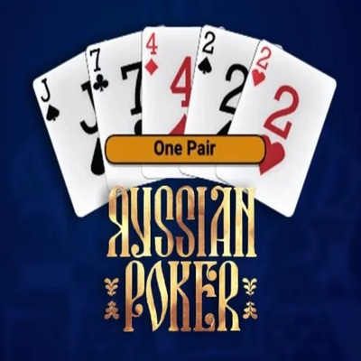 Russian Poker slot visual from OneTouch Games available on wolfscasino.pt